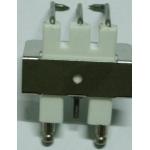 Ceramic Electric Ignition Electrodes 3 Pin For Powder Coating Oven