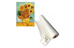 China Blank Waterproof Inkjet Printing Canvas 360gsm Matte Polycotton supplier