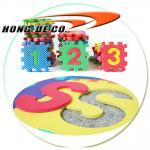 30x30cm Foam Floor Alphabet And Number Puzzle Mat Safety Softer Easy To Clean for sale