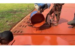 China Full Polyurethane Running Track Fadeless EPDM Rubber Playground supplier