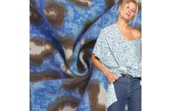 China Anti Static 170cm Poly Spandex Jersey Knit Fabric / leopard jersey fabric supplier