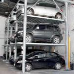 Digital Button Swipe Puzzle Car Parking System With Long Loading Capacity 2000-2500kg for sale
