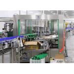 Glass PET Bottle Labeling Machine , High Speed Beverage Packaging Equipment for sale