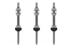 China 201 Stainless Steel Solar Hanger Bolt For Metal Roof Solar Mounting System supplier