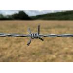 Garden Anti-Theft Double Twisted Hot Dipped Galvanized Barbed Wire Coils for sale