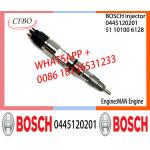 BOSCH 0445120201 51101006128 Neutral Fuel Injector Assembly 0445120201 51101006128 For MAN for sale