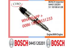 China BOSCH 0445120201 51101006128 Neutral Fuel Injector Assembly 0445120201 51101006128 For MAN supplier