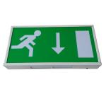Maintained Wall Surface Buildings Led Emergency Exit Lights With IP20 Rate for sale