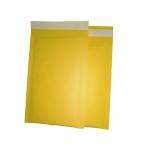 Strong Adhesive Yellow Bubble Mailers Kraft Paper Padded Shipping Envelopes for sale