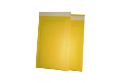 China Strong Adhesive Yellow Bubble Mailers Kraft Paper Padded Shipping Envelopes supplier