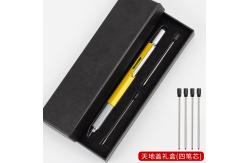 China Multi-Functional Six In 1 Tool Pen Climbing Buckle  Screwdriver Stylus Pen Gradienter supplier