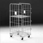 Trundle Design Roll Container Cage For Hospital / Supermarket for sale