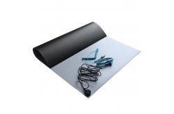 China 100cm X 90cm Surface Resistance ESD Anti Static Mat 10E6 Flooring Suitable supplier