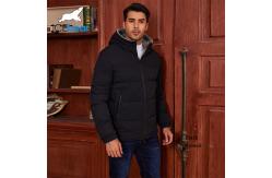 China Moderate Mens Designer Winter Coats Short Lenght supplier