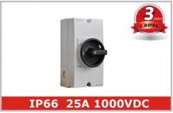 China Custom IP66 Weatherproof Disconnect Switch Solar Panel Isolator Switch supplier