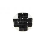Street Light Charger Round Solar Panel , Solar PV Cell High Flame Resistant TPT for sale