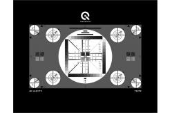 China Photographic Paper Sineimage YE0194 Aliasing Test Chart 14MHz supplier