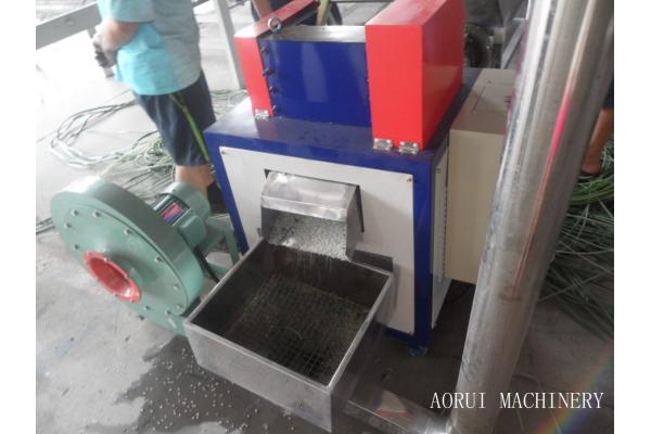 LDPE Water Ring Cold Cutting Granules Extruder Plastic Granules Production Machine