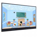 Interactive Flat Panel in Grey with FCC Certificates and Black Color for sale