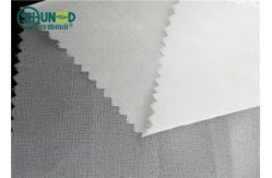 China Fusible Woven Plain Weave Interlining For Women Chiffon Georgette supplier