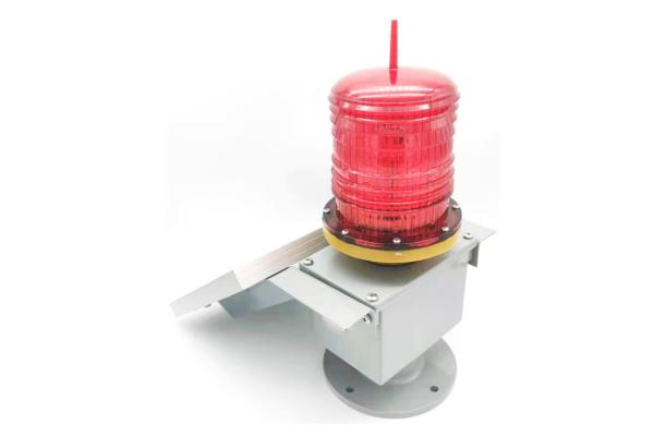 IP65 LED Solar Powered Aircraft Warning Lights On Towers