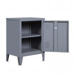 Knocked Down  Two Drawer Metal File Cabinet For Hospital