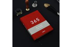 China End Paper Printing Custom Journal Notebook 360 Days Fabric Cover Material supplier