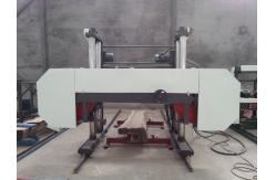 China Large Log Bandsaw Horizontal Wood Working Band Saw For Hardwood supplier