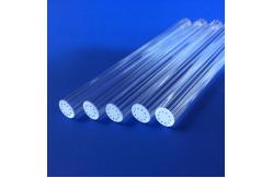 China Multi Hole Quartz Glass Tubes For Electronic Cigarette Suction Rod supplier