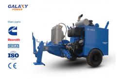 China 118 Kw 158hp 90kN Wire Puller Machine For Overhead Line Equipment supplier