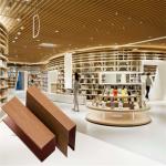 Fireproof U Shaped Suspended Aluminum Baffle Ceiling Tiles For Shopping Mall for sale