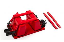 China Spine Board Head Blocks Backboard Hospital Universal Head Immobilizer For Spine Stretcher supplier