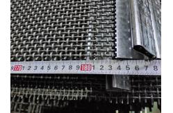 China Mine Sieving Sand Vibrating Screen Crimp Wire Mesh 0.8 - 8 Mm Aperture supplier