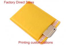 China Printing Logo Kraft Bubble Wrap Shipping Envelopes High Security For Packing supplier