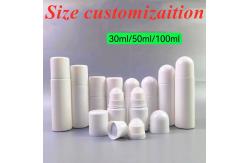 China Perfume Roll On Essential Oil Bottles 30ml 50ml Empty Deodorant Roller Bottles supplier