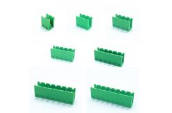 China Male 5.0 5.08mm Pitch Pluggable PCB Screw Terminal Blocks supplier