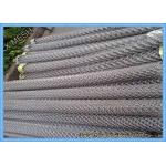 2 Inches PVC Coated Security Diamond Wire Mesh Chain Link Fence