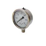 Brass Glycerine Nitrogen Freon Pressure Gauge 60mm / 2.5 for sale