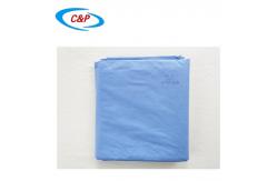 China Breathable Single Use Blue Surgical U Split Drape Sheet For Hospital supplier