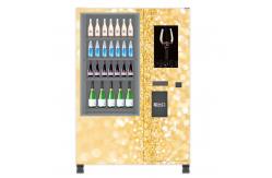 China Conveyor Elevator Alcohol Vending Machine No Touch Purchase Security Camera supplier