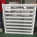 Aluminum Glass Louver Window Adjustable Handle Air Ventilation Shutter for sale