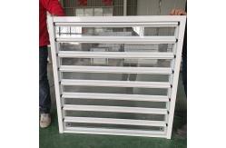 China Aluminum Glass Louver Window Adjustable Handle Air Ventilation Shutter supplier