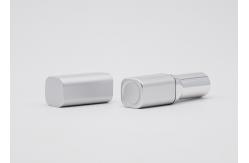China Cosmetic Matte Silver Square Empty Lip Balm Containers supplier