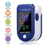 4 Color LED ABS Medical Finger Oxygen Sensor Finger Oxygen Device 40g for sale