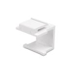 Blank Rj45 Keystone Jack Inserts for Wallplate / Patch Panel  White