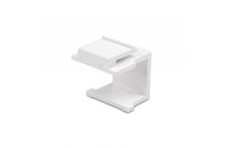 China Blank Rj45 Keystone Jack Inserts for Wallplate / Patch Panel  White supplier