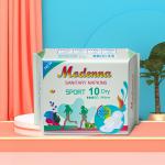 FREE SAMPLE Safe Organic Cotton Ultra Thin  Sanitary Pads Leak Proof Free Disposable Sanitary Pads for sale