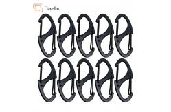 China OEM ODM Double Snap Spring Clip Metal Accessories S Hook Carabiner supplier