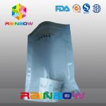 Customized Logo Clear Front Anti Static Shielding Poly Bag With Zipper For Electronic Device for sale