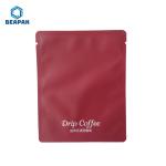 Custom Printed Aluminum Foil Hanging Ear Drip Coffee Bag for sale